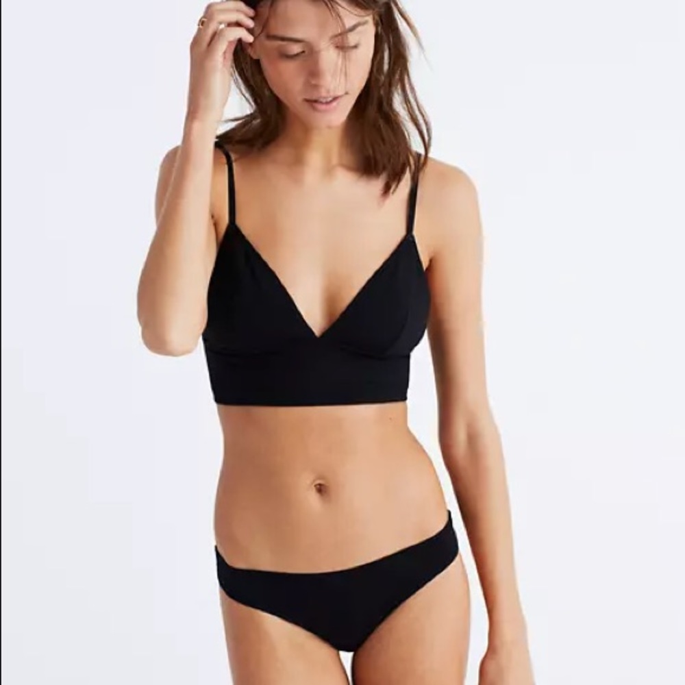 Madewell Cotton-Modal® Kealy Longline Bralette